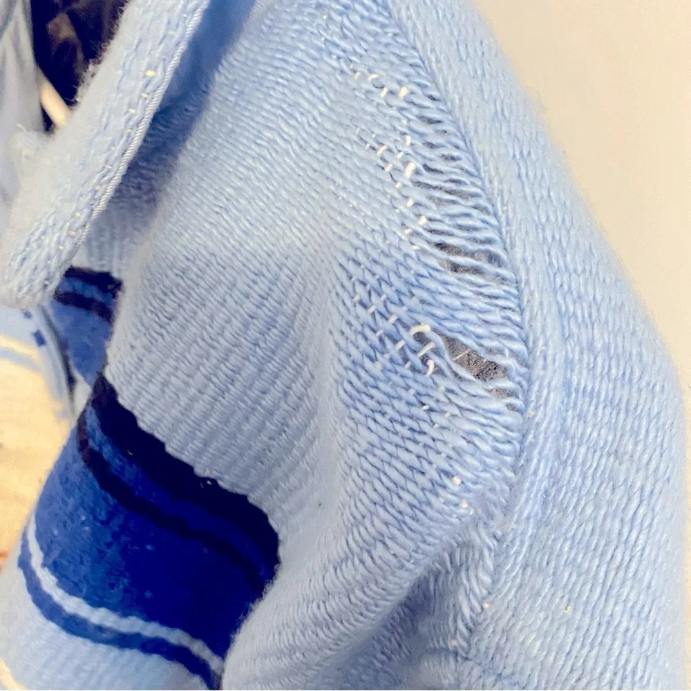 Like New Supreme Taxcala Blanket Men’s Jacket In Light Blue - Size L - Picture 10 of 16